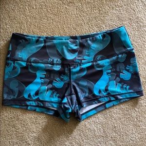 Feed Me Fight Me Dinosaur Shorts